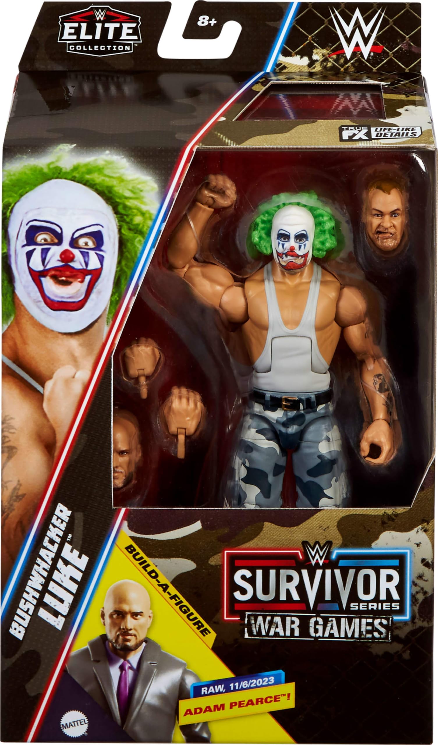 Mattel WWE Elite Premium Live Event accessories for authentic ring-side play.
