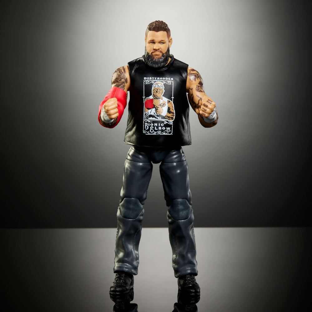 Iconic accessories with Kevin Owens figure to recreate event moments