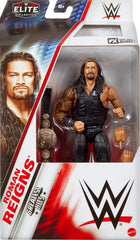 Mattel WWE Elite Roman Reigns with 25 articulation points for versatile posing.
