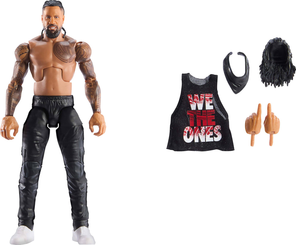 Mattel WWE Elite Jimmy Uso figure for authentic display and play