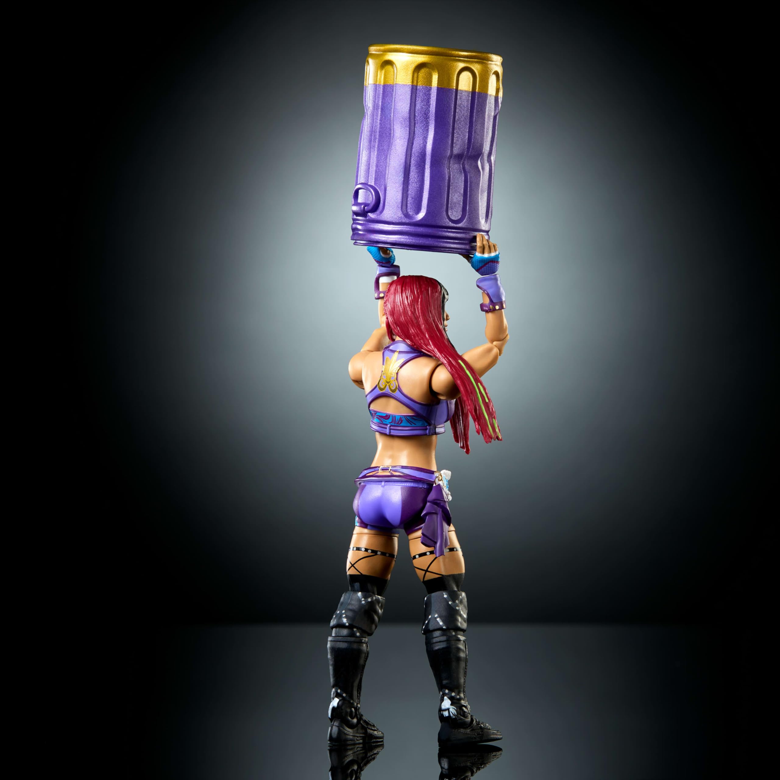Mattel WWE Iyo Sky TrueFX detailing for lifelike facial features