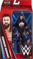 Mattel WWE Elite Roman Reigns figure side pose for dynamic display and play.