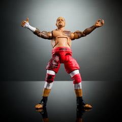 Mattel WWE Elite Solo Sikoa figure accessories pack enhances authentic look.
