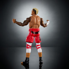 Mattel WWE Elite Solo Sikoa figure display-ready for shelf posing.