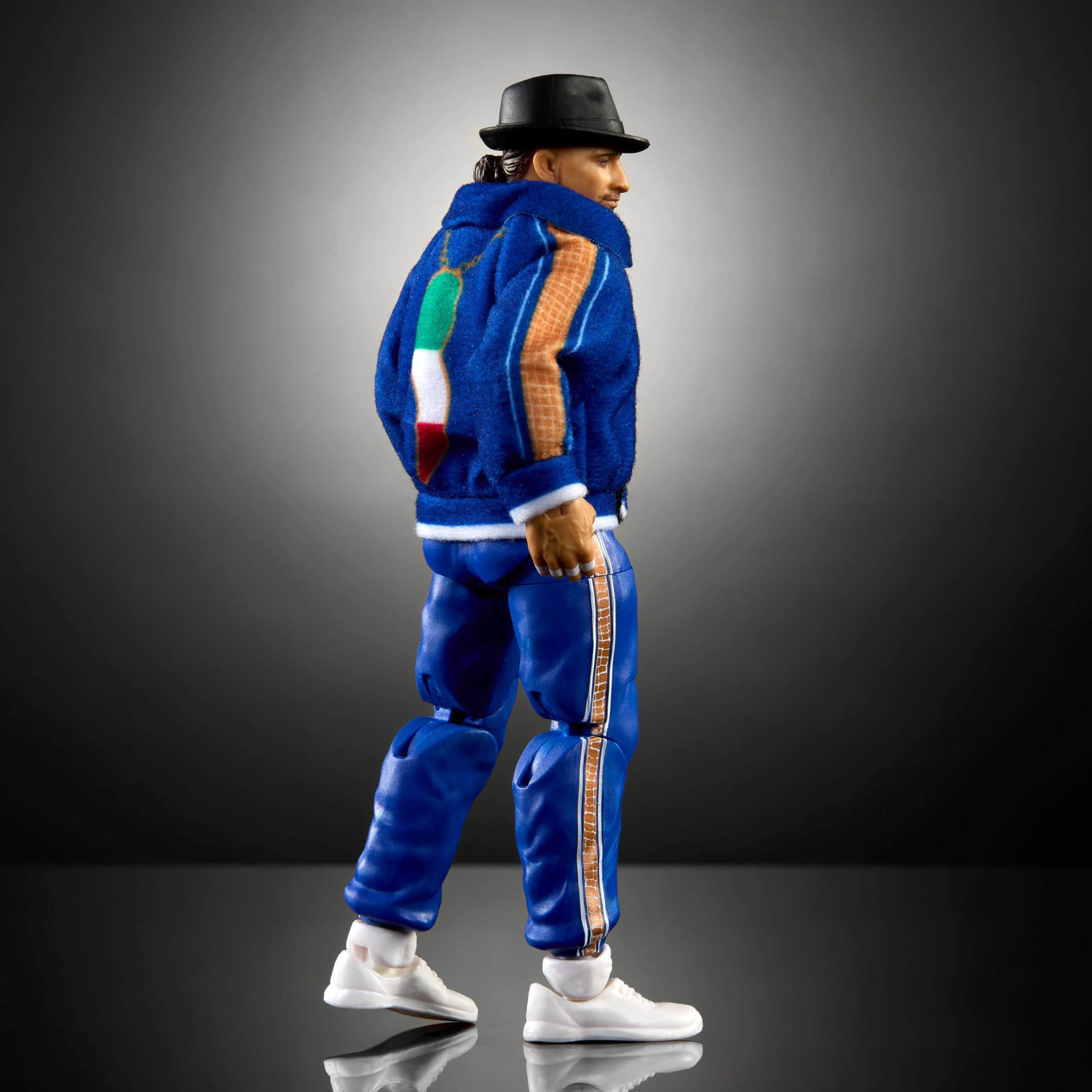 Mattel WWE Tony D’Angelo packaging image showing collectible figure in display-ready packaging.