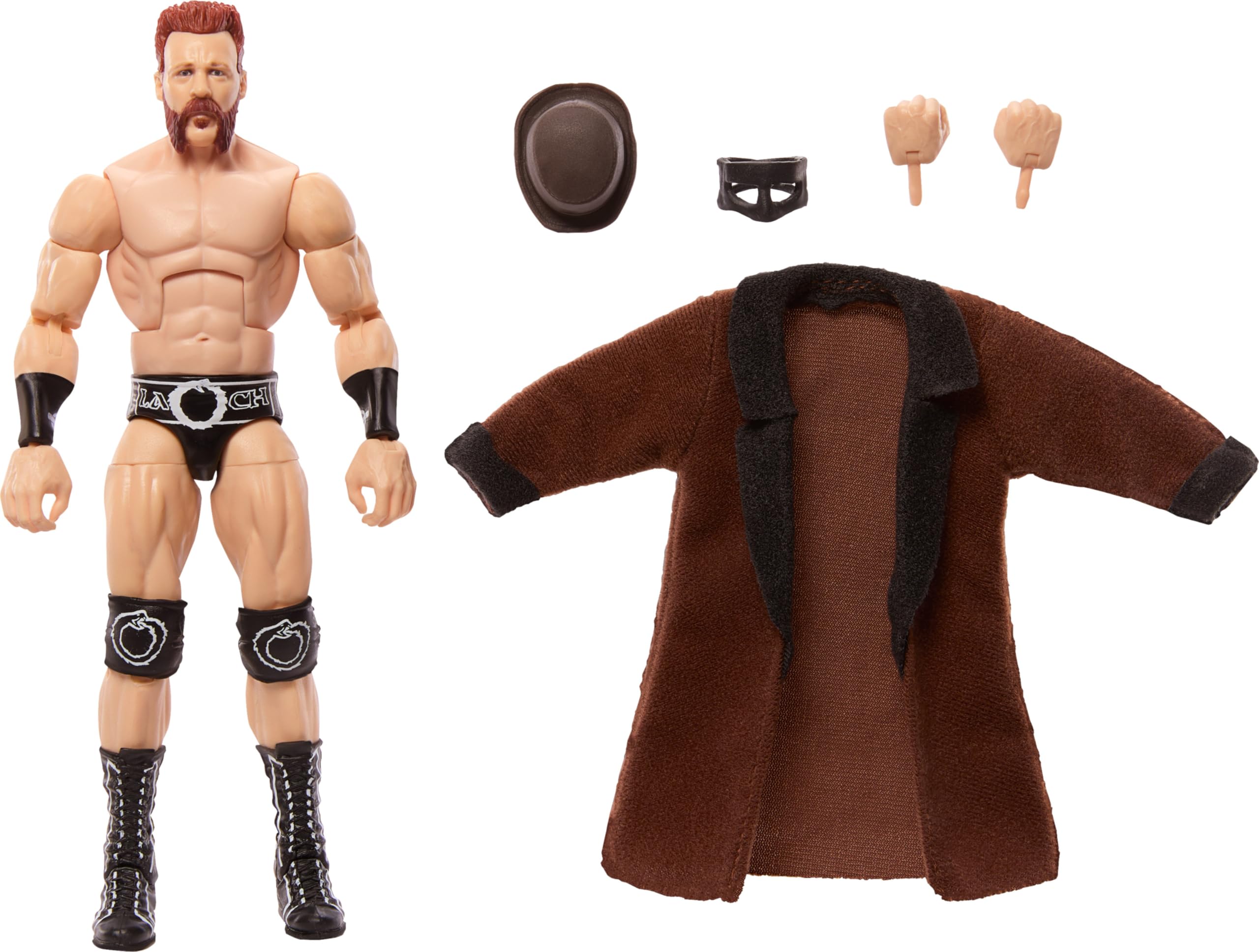 Mattel WWE Elite Top Picks Sheamus figure for dynamic posing and display