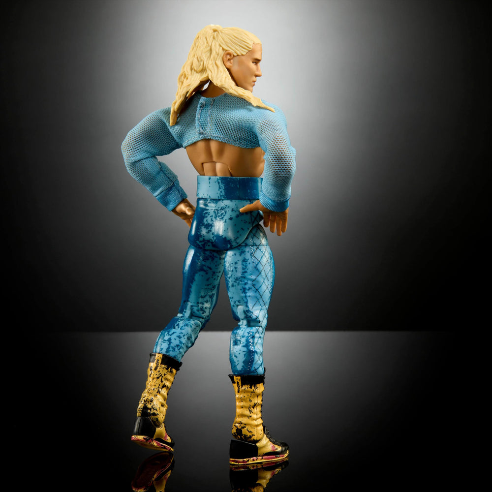 Mattel WWE Elton Prince packaging display for collectible shelving.