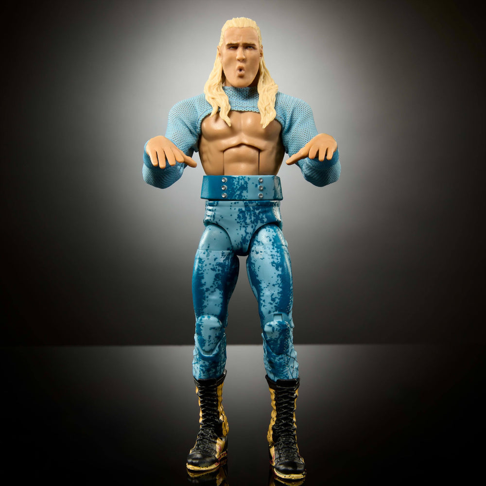Mattel WWE Elton Prince TrueFX face detail for lifelike expression.