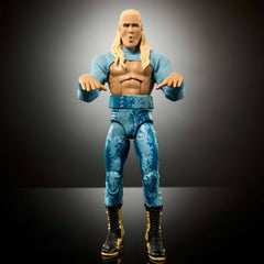 Mattel WWE Elton Prince TrueFX face detail for lifelike expression.