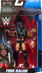 Mattel WWE Finn Balor Elite display-ready figure for collectors.
