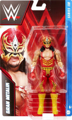 Mattel WWE Gran Metalik detailed sculpt for collector's display and storytelling.