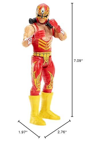 Mattel WWE Gran Metalik packaged collectible ideal for shelf exhibitions.