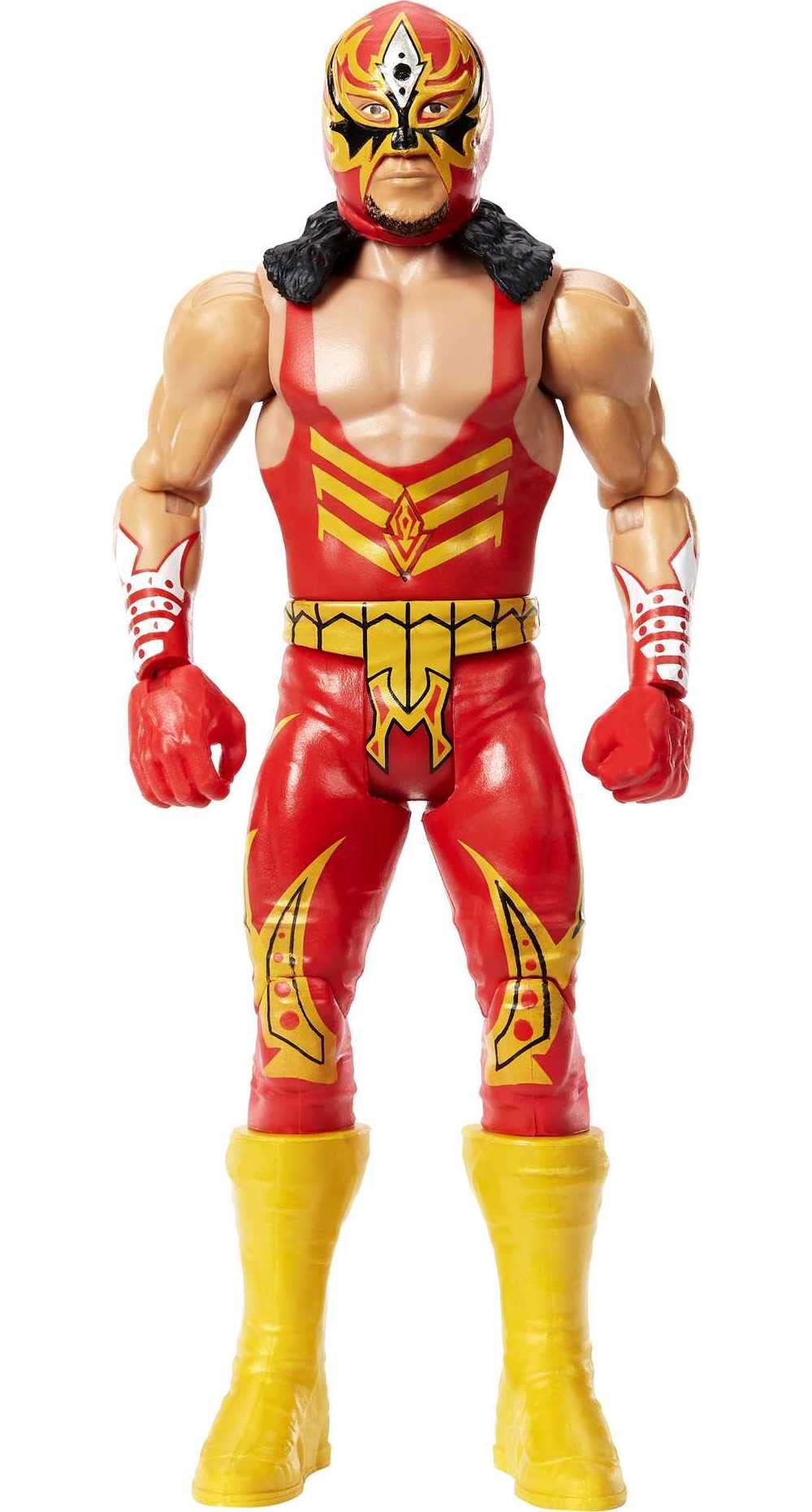 Mattel WWE Gran Metalik TrueFX face detail for lifelike expressions in collection.