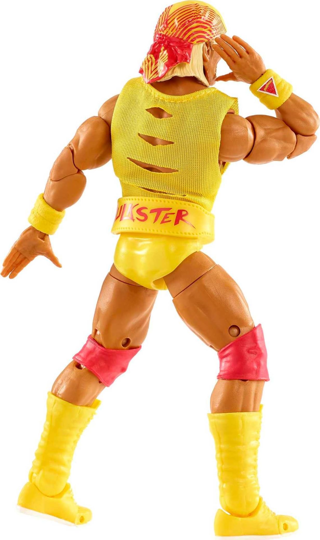 Mattel WWE Hulk Hogan Ultimate Edition packaging showcases display-ready presentation for collectors.