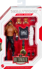 Hulk Hogan Ultimate Edition figure with swappable hands for versatile posing.