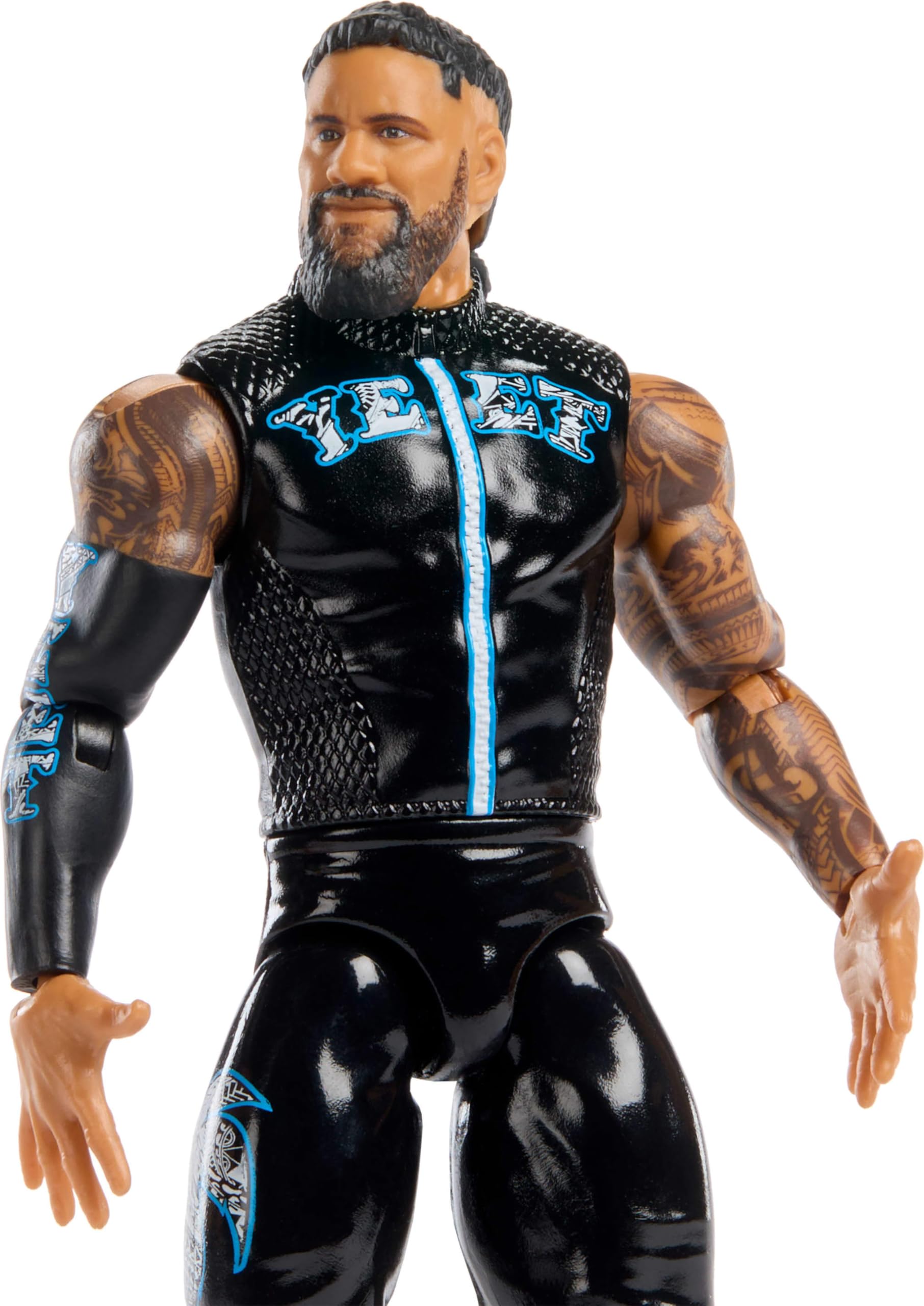 Mattel Jey USO figure with 14-point articulation pose option for main-event action