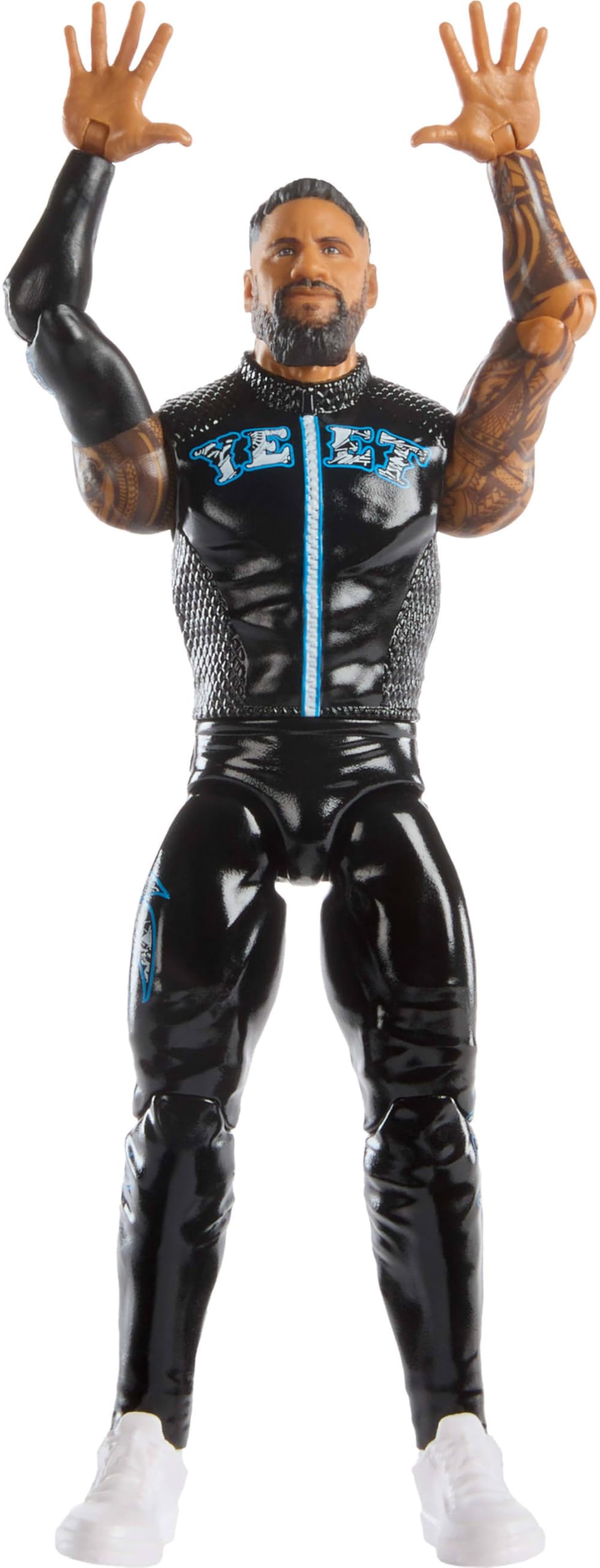 Mattel Jey USO ring-gear figure showcasing authentic gear for collectible play