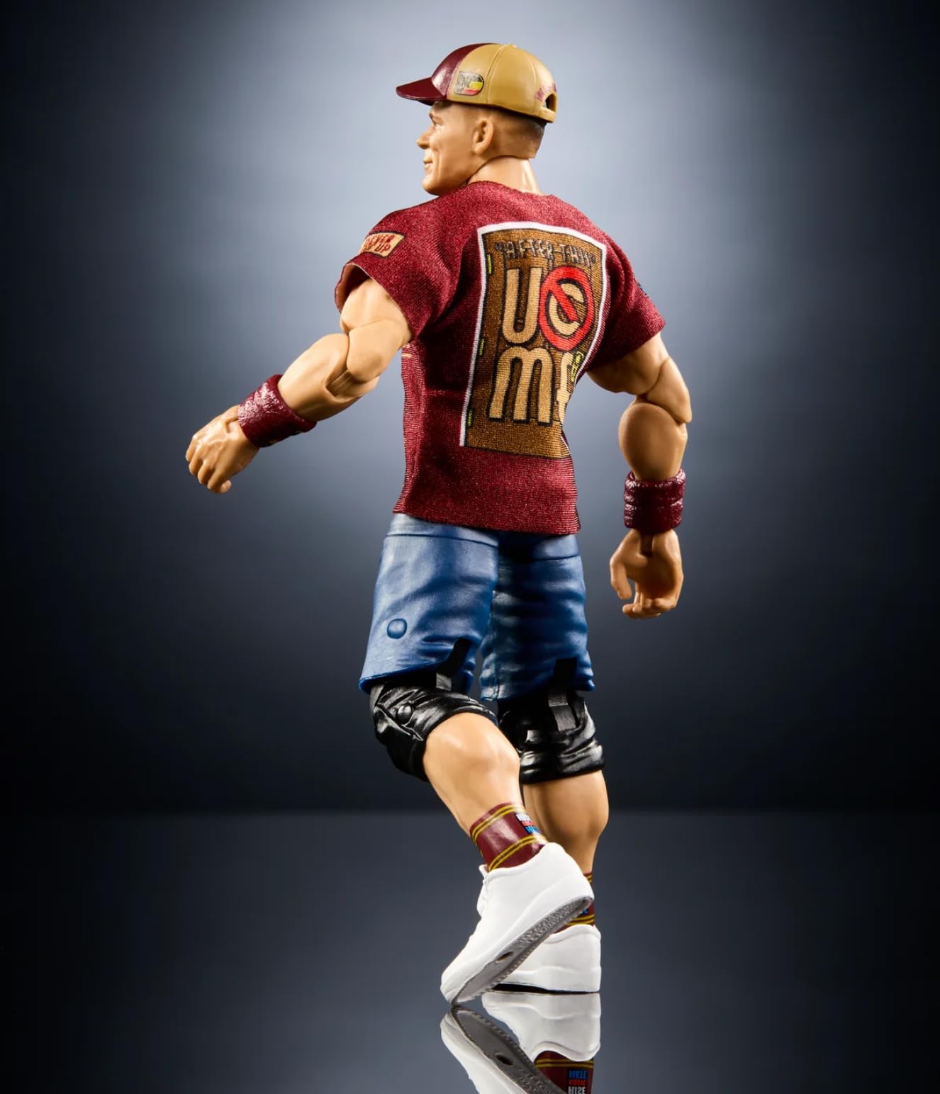 Mattel WWE John Cena Elite figure display-ready premium figure with authentic scale.