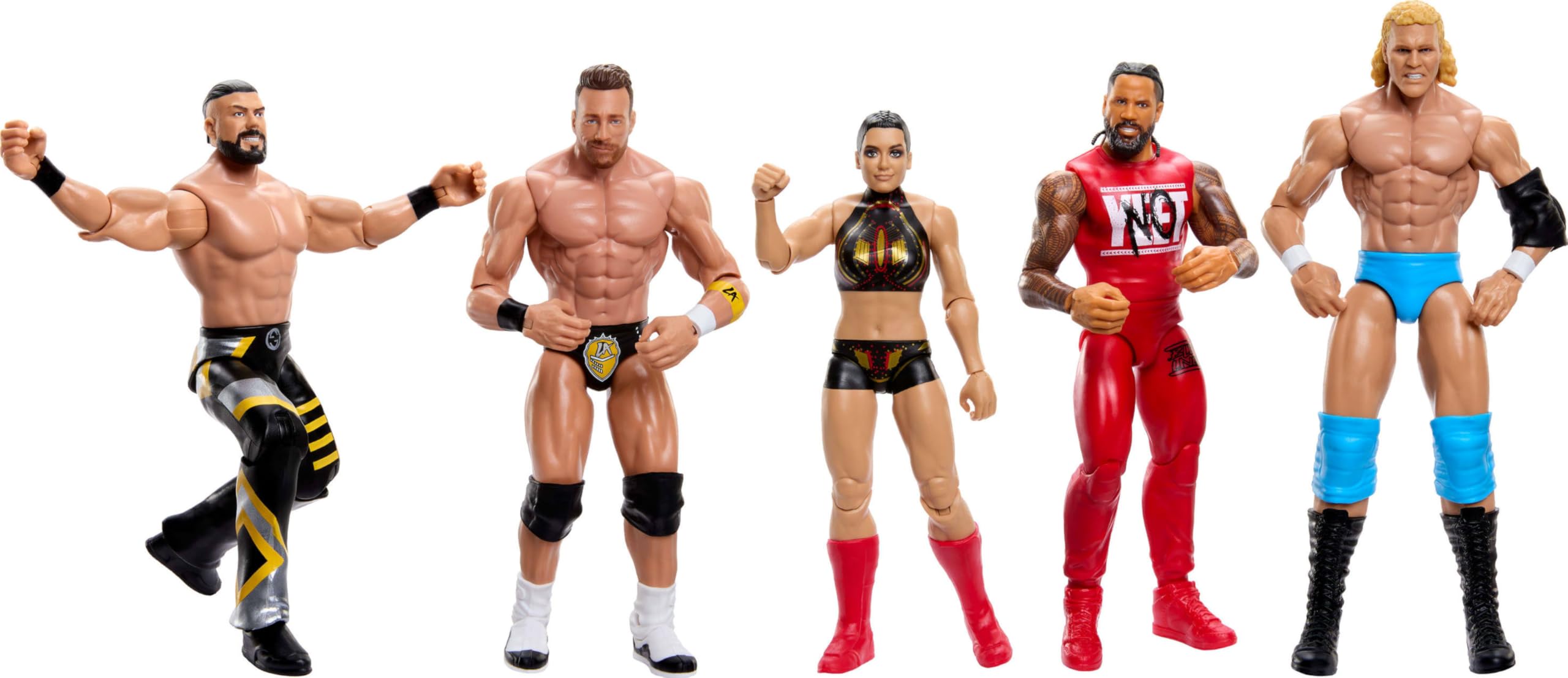 Mattel WWE LA Knight has 10 articulation points for versatile posing