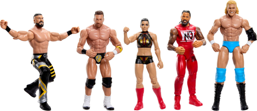 Mattel WWE LA Knight has 10 articulation points for versatile posing