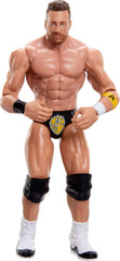 Mattel WWE LA Knight action figure front view for display-ready collection