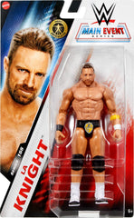 Mattel WWE LA Knight action figure posing-ready for dynamic play