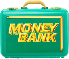 Mattel WWE Money in the Bank Carrying Case front graphic supports display and on-the-go play