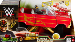Mattel WWE Rey Mysterio figure and Lucha Low Rider spark imaginative entrances and matches.
