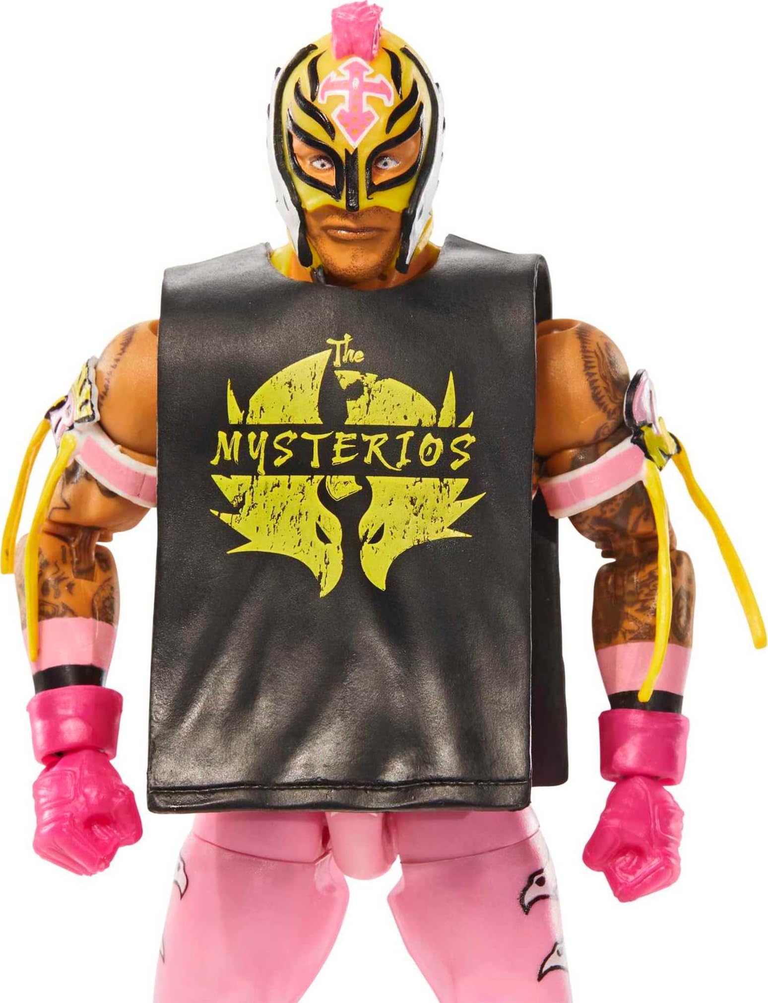 Mattel Rey Mysterio Top Picks Elite with interchangeable hands for versatile poses