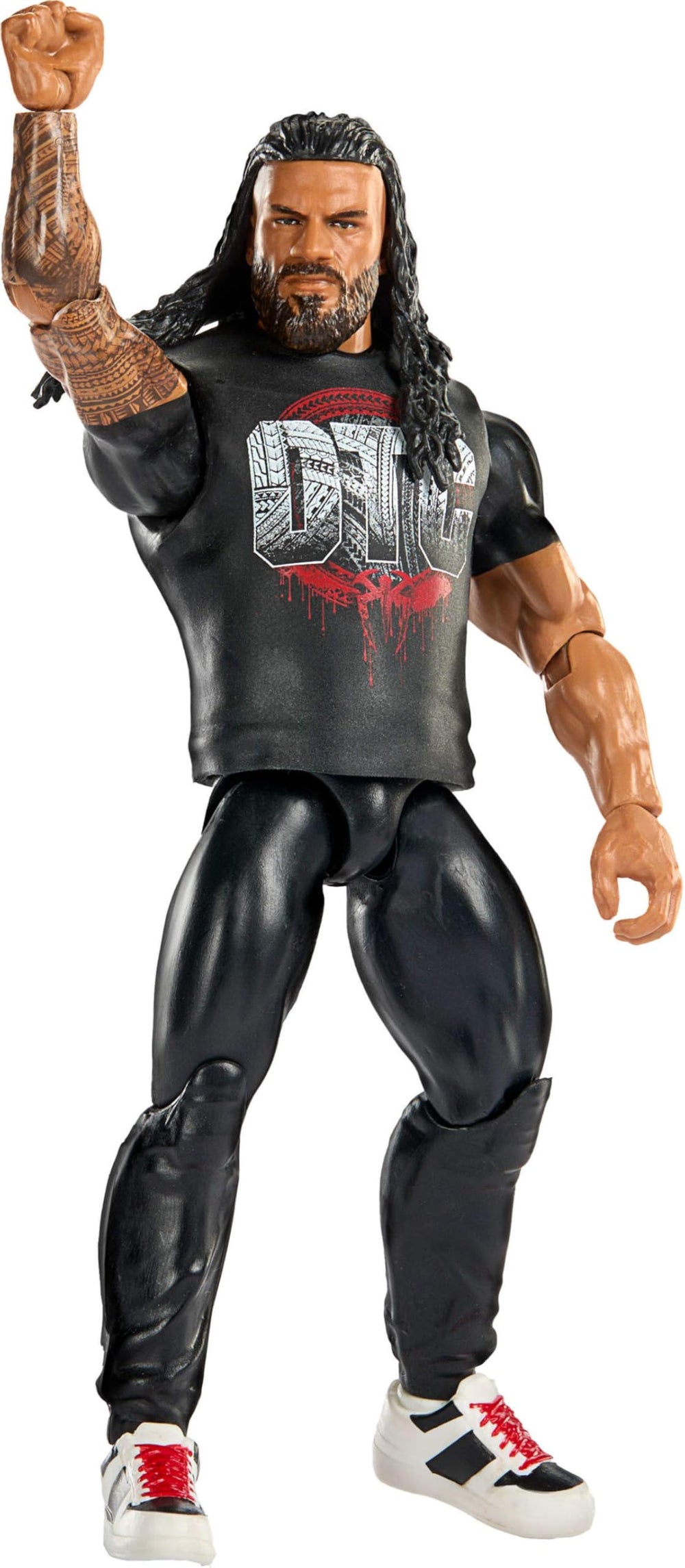 Mattel WWE Roman Reigns main event figure dynamic-action-posing enables recreating match moments