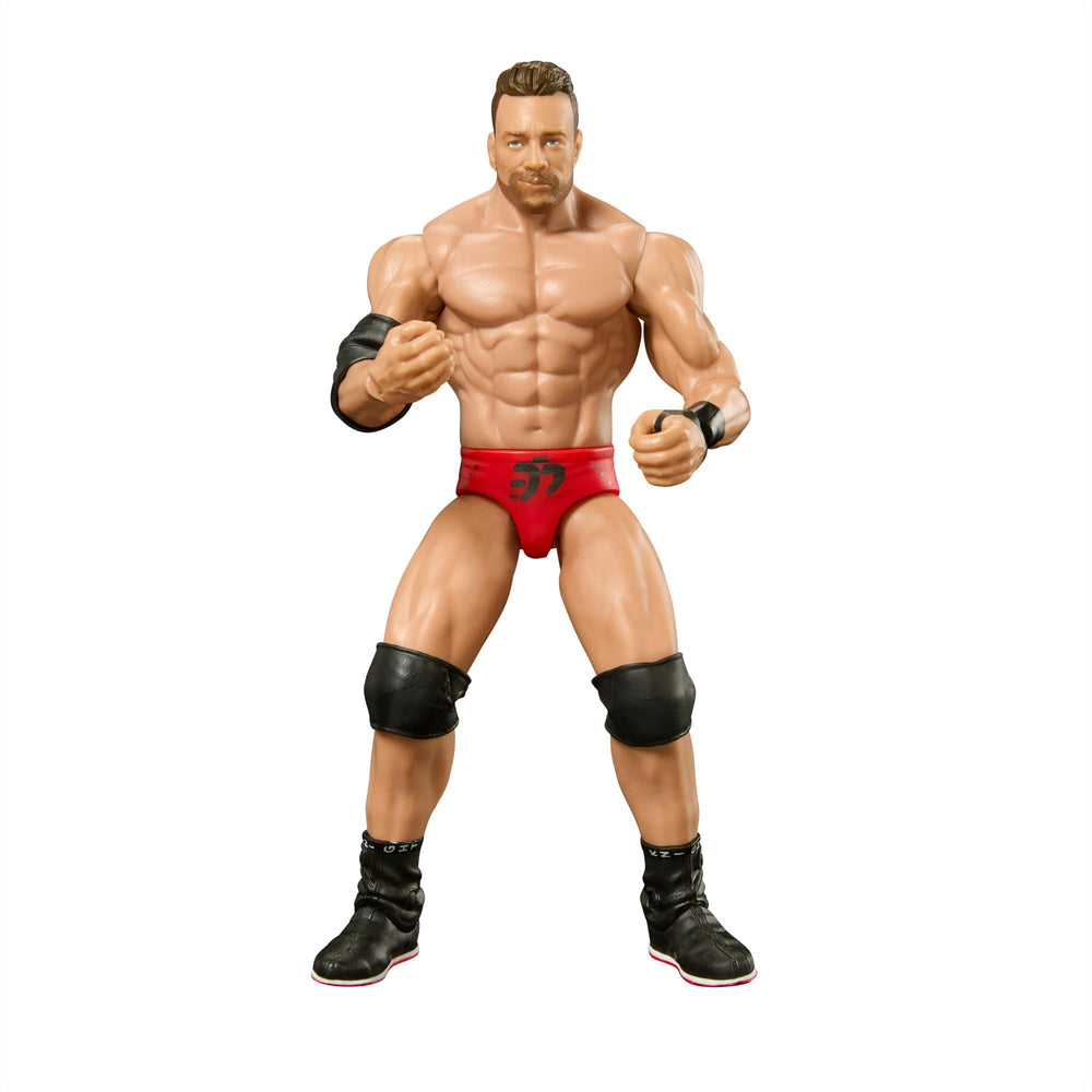 LA Knight 6-inch action figure showcasing 10 articulation points for dynamic posing.
