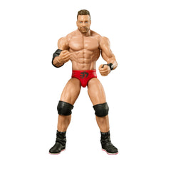 LA Knight 6-inch action figure showcasing 10 articulation points for dynamic posing.