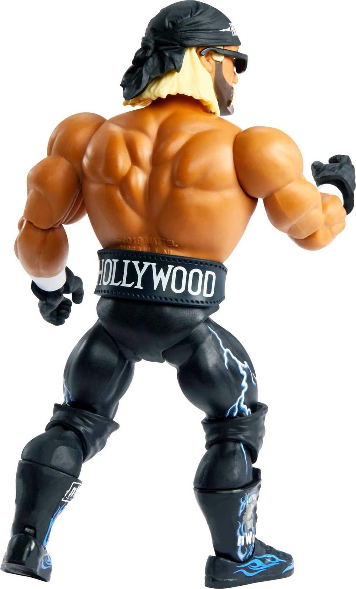 Mattel WWE retro 1980s style figure, evokes nostalgia and collector appeal