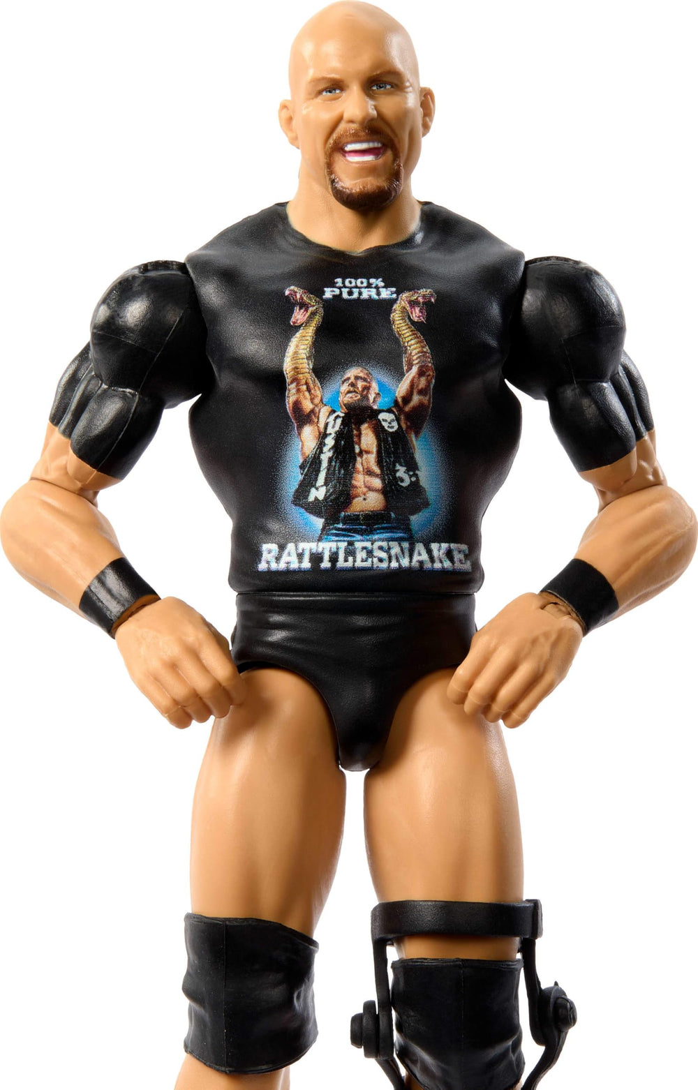 Mattel WWE Stone Cold Steve Austin articulation highlights versatile posing possibilities