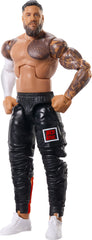 Mattel WWE Jey Uso figure includes Mr. Perfect BAF parts for collection building.