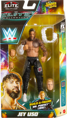 Mattel WWE Jey Uso SummerSlam packaging suitable for secure shelf display.