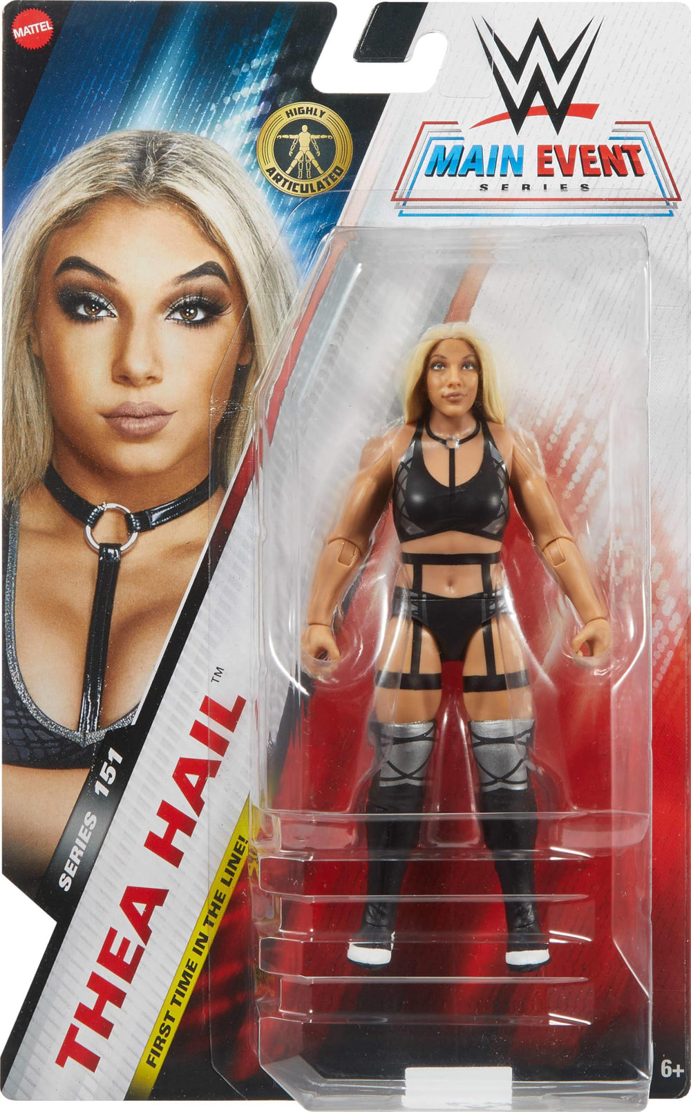 Thea Hail action figure demonstrates dynamic articulation for poseable play