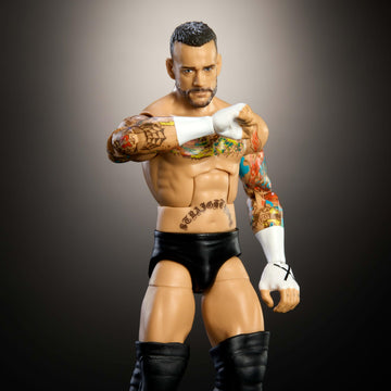 Mattel WWE Top Picks 25 articulation points support fluid, lifelike stances.