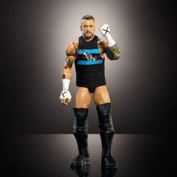 Mattel WWE Top Picks swappable hands expand pose options for action-packed poses.