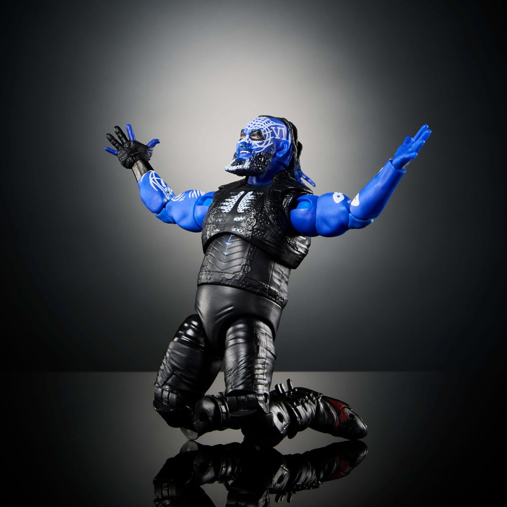 Mattel WWE Bray Wyatt figure showcasing authentic ring gear for display.