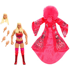 Mattel WWE Ultimate Edition Charlotte Flair figure in 6-inch scale for dynamic posing and display.