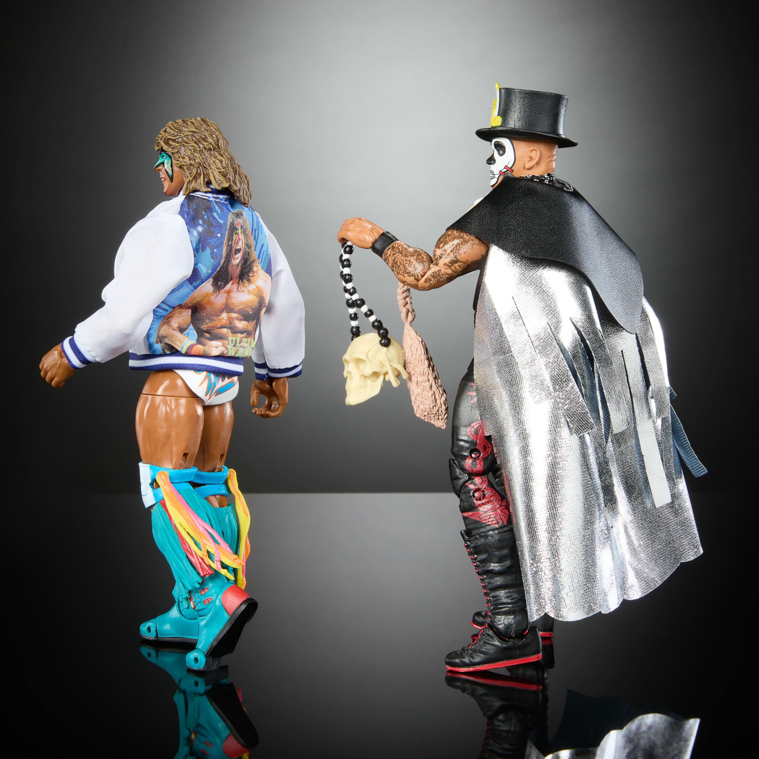 Mattel WWE Ultimate Edition collector packaging keeps figures safe and display-ready.