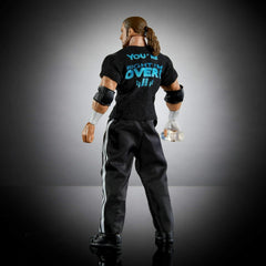 Mattel WWE Ultimate Edition packaging and accessories highlighting included items