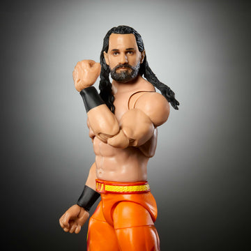 Mattel Seth Rollins Ultimate Edition with TrueFX face detail for lifelike expression.