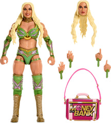 Mattel WWE Tiffany Stratton figure portrait with lifelike details for display