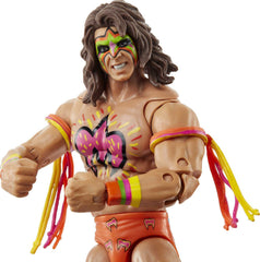 Mattel WWE Ultimate Warrior figure with Intercontinental Championship for epic scene setups.