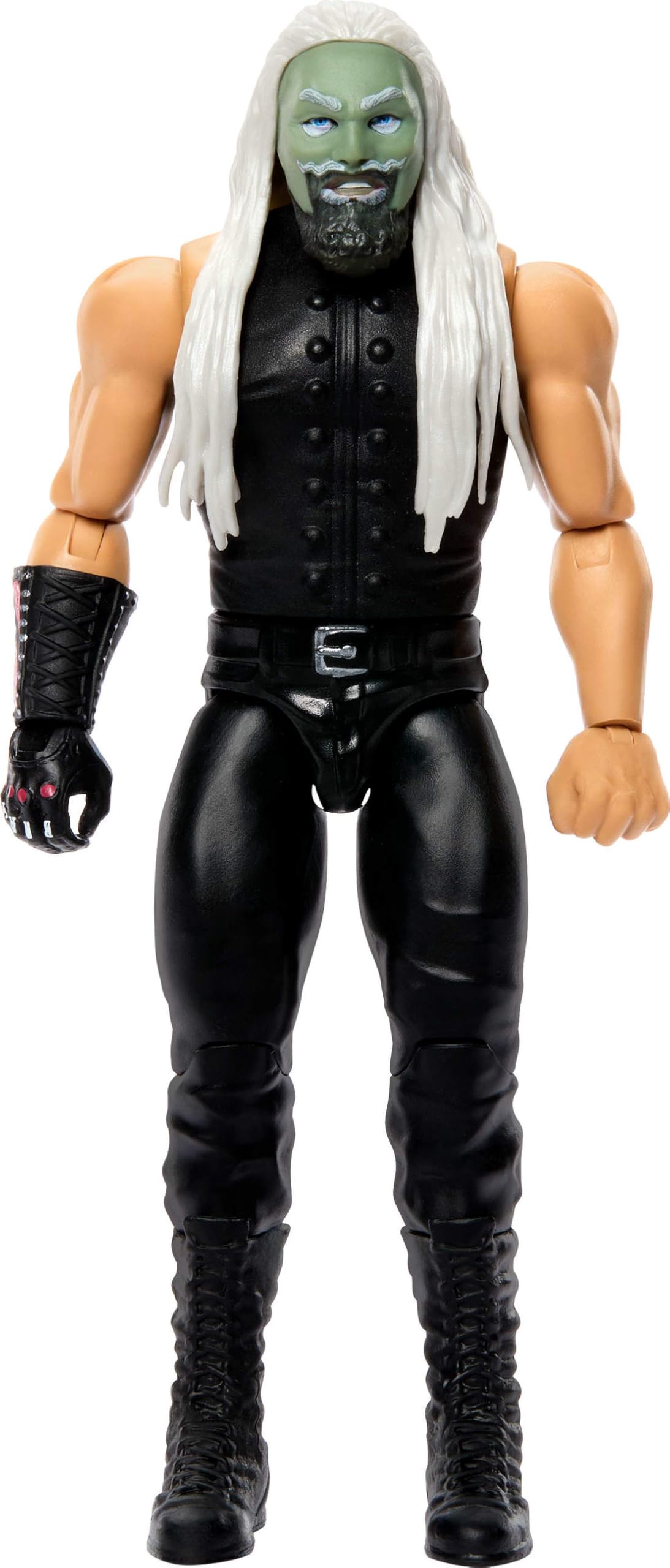 Mattel WWE Uncle Howdy action figure front view for dynamic display and play