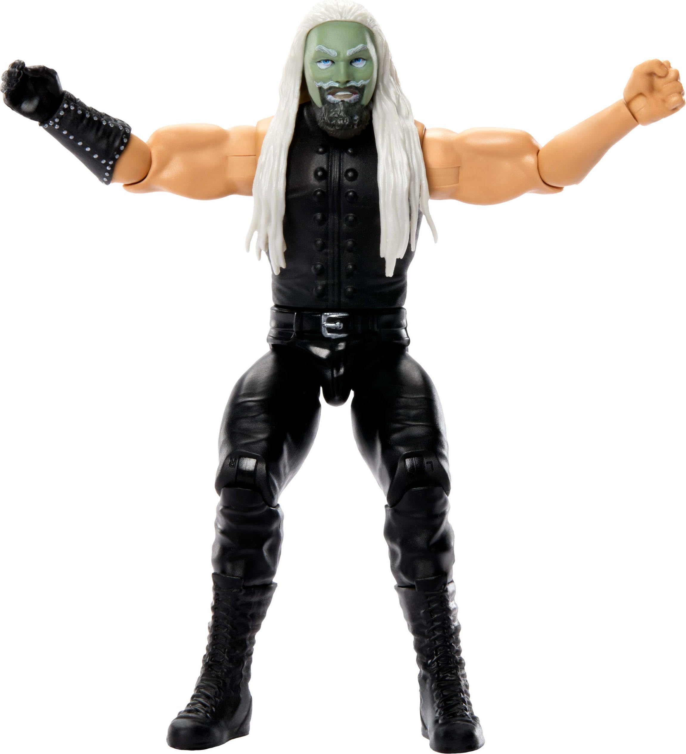Mattel WWE Uncle Howdy packaging artwork ideal for unboxing