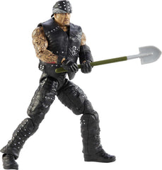 Mattel WWE Undertaker Top Picks figure front view highlighting life-like detail and poseability
