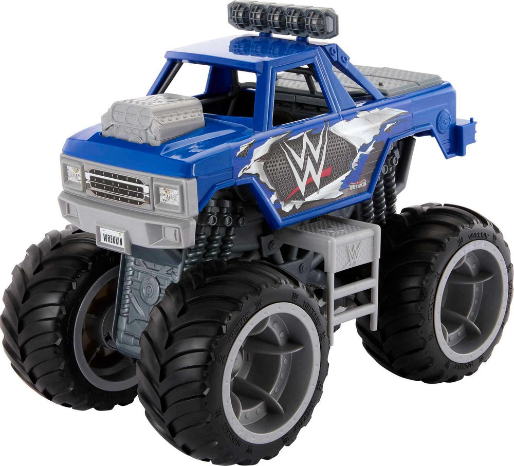 Mattel WWE Wrekkin Slam Crusher with breakaway parts ready for action battles.